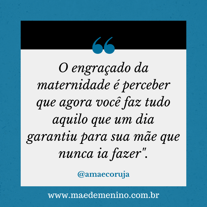 Frase maternidade: tal mãe, tal filha