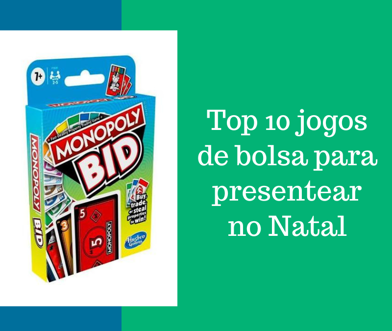 Top10: jogos de bolsa para presentear no Natal